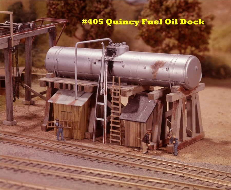 Campbell Scale Models 405 HO Fuel Oil Dock Building Kit