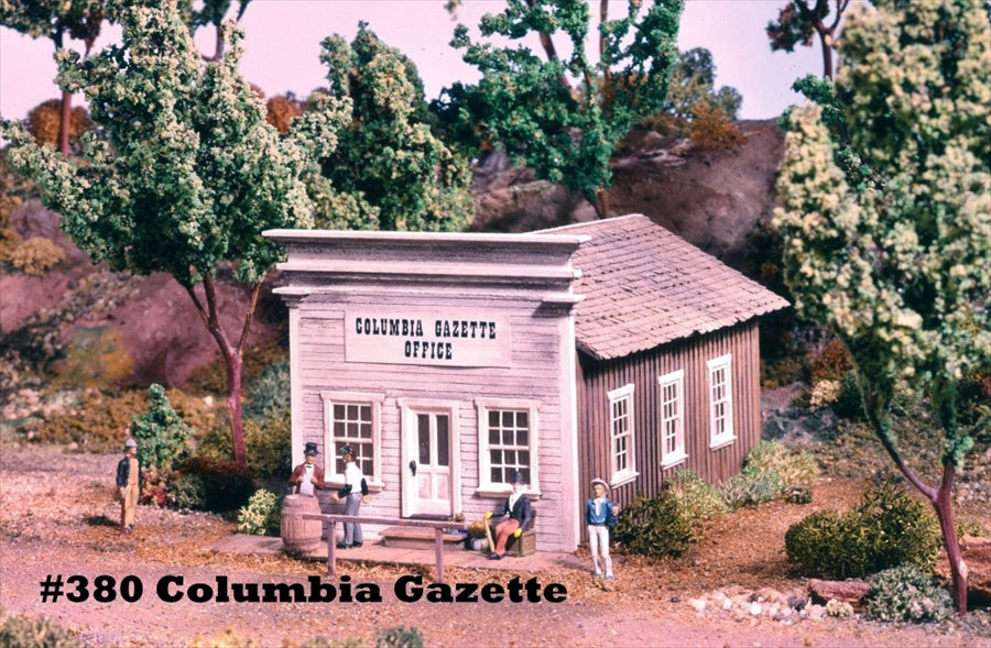 Campbell Scale Models 380-495 HO Columbia Gazette Office Building Kit
