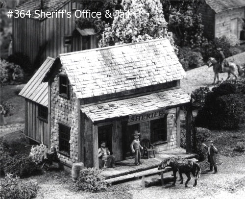 Campbell Scale Models 364 HO Sheriff's Office Building Kit