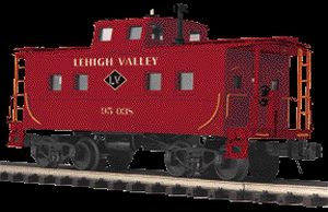 MTH 20-91427 Lehigh Valley Center Cupola Steel Caboose