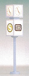 Brawa 5294 HO Clock with Advertising Cube