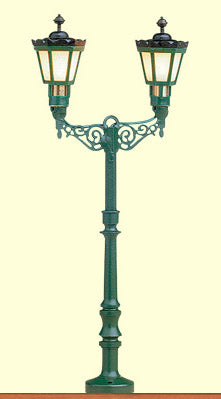 Brawa 5226 HO Historic Park Light Double-Arm Upright