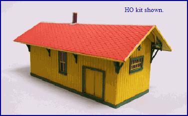 Blair Line 093 N Boston Depot Laser-Cut Building Kit