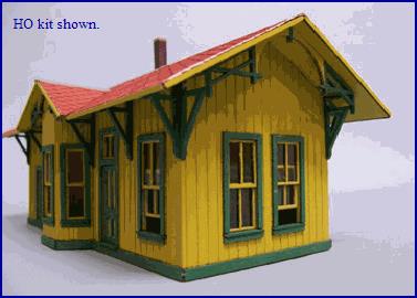 Blair Line 093 N Boston Depot Laser-Cut Building Kit