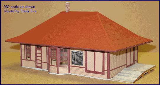 Blair Line 088 N Leeton Depot Laser-Cut Building Kit