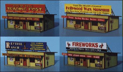 Blair Line 170 HO Roadside Tourist Trap Laser-Cut Building Kit