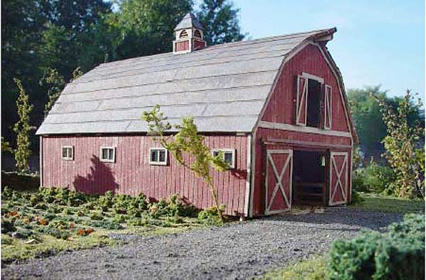 Branchline 650 HO The Barn Kit
