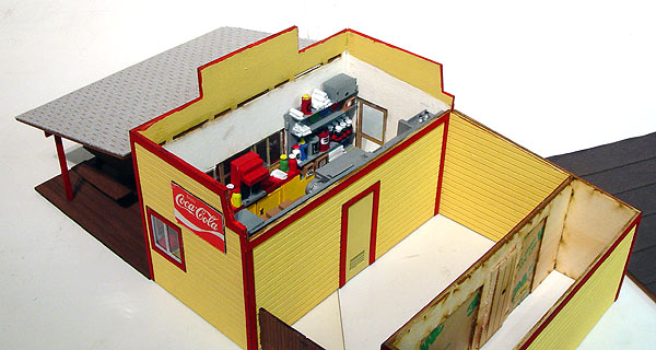 Branchline Trains 646 HO Burger Stand Laser Art Building Kit