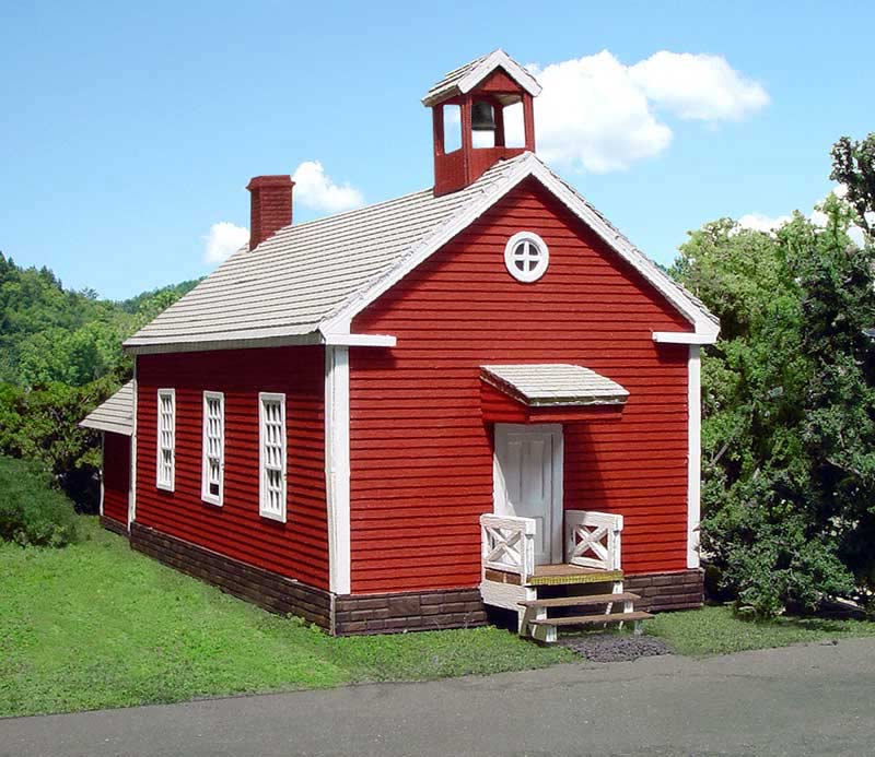Branchline Trains 644 Schoolhouse Laset Art Building Kit
