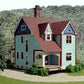 Branchline 618 HO Woodward House Laser Art Structure Kit