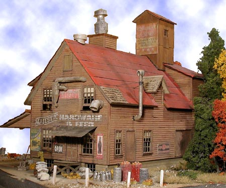 Bar Mills 0942 HO Majestic Hardware Building Kit