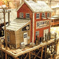 Bar Mills 0922 HO Waterfront Willy's/Trackside Jack's Laser Cut Building Kit