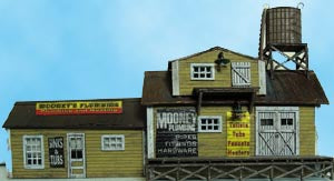 Bar Mills 0821 N Scale Mooney's Plumbing Emporium Kit