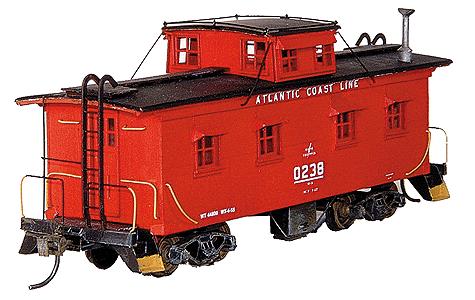 American Model Builders 869 Laser Art ACL M-3 Caboose w/ Sheathing HO Scale Kit