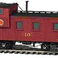 American Model Builders 857 Laser Art CGW Wood Caboose 28' Extended Vision Kit