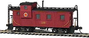 American Model Builders 857 Laser Art CGW Wood Caboose 28' Extended Vision Kit