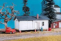 American Model Builders 706 HO Elevated Warehouse Building Kit