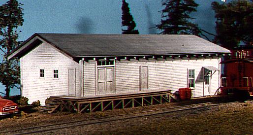 American Model Builders 701 Laser Art General Service Lineside HO Scale Kit