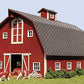 American Model Builders 619 N Country Barn Laser Art Kit