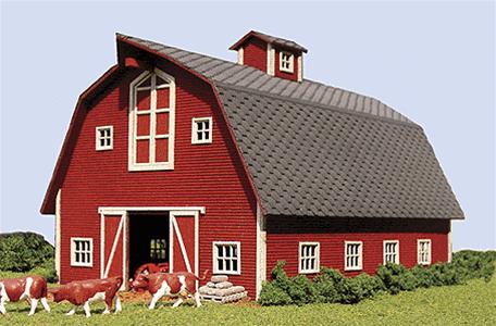 American Model Builders 619 N Country Barn Laser Art Kit