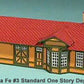 American Model Builders 607 N Santa Fe No. 3 Depot Laser Art Wood Cut Kit