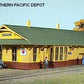 American Model Builders 149 HO NP Class A Depot Laser Art Building Kit