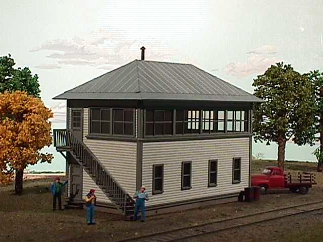 American Model Builders 132 HO Laser Art N&W Style Interlocking Tower Kit