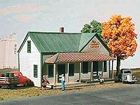 American Model Builders 123 HO Corydon Store & Post Office Laser Art Kit