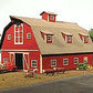 American Model Builders 119 HO Country Barn Laser Art Building Kit