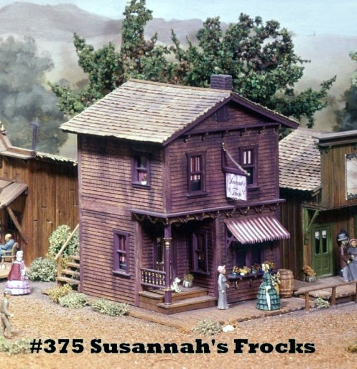 Campbell Scale Models 375-895 HO Scale Susannah's Frocks Craftsman Kit