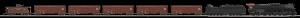 MTH 20-3456-1 Pennsylvania Premier O Gauge Steam Freight Train Set w/PS 3.0