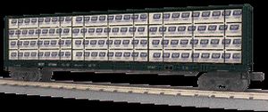MTH 30-76549 British Columbia Center I-Beam Flat Car