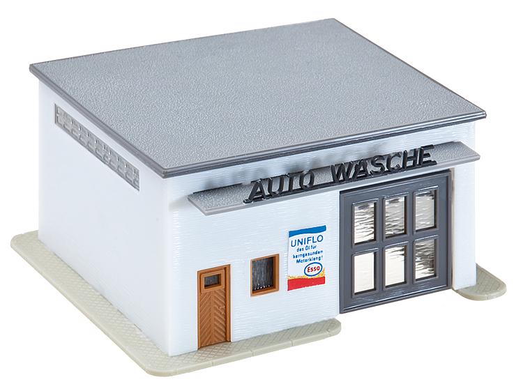 Faller 130296 HO Gas Station with Car Wash Building Kit
