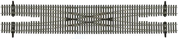 Walthers 948-8812 HO Scale Code 83 # 6 Double Crossover