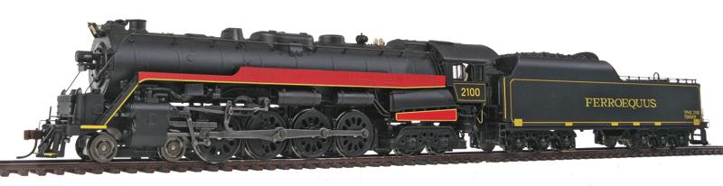 Broadway Limited 2141 HO Reading Class T-1 4-8-4 Paragon2™ #2100