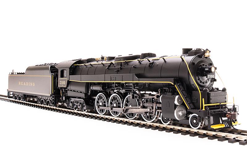 Broadway Limited 2144 HO Reading Class T-1 4-8-4 Paragon2™ #2100