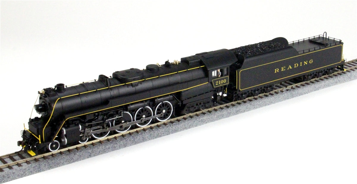 Broadway Limited 2144 HO Reading Class T-1 4-8-4 Paragon2™ #2100