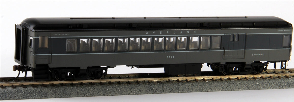 Con-Cor 94374 HO Union Pacific Overland Heavyweight 65' Branchline Combine Car