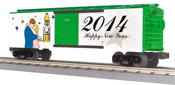 MTH 30-74726 O New Year's Boxcar