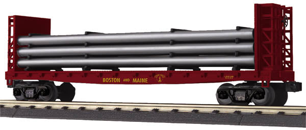 MTH 30-76500 O B&M Bulkhead Flat w/Pipe Load