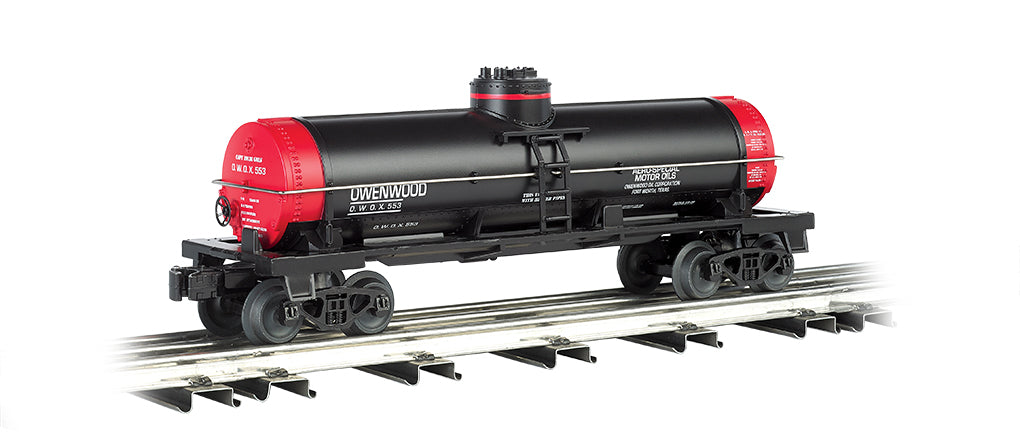 Williams 48104 O Owenwood Motor Oil Single Dome Tank Car