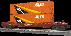 MTH 30-76542 O BNSF Husky Stack Car w/ETD