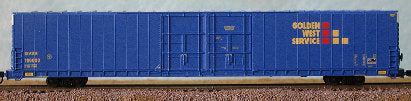 Bluford Shops 86442 N GVSR 86' Double Door Auto Parts Boxcar (Set of 2)