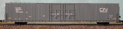 Bluford Shops 86472 N ICG 86' Double Door Auto Parts Boxcar (Set of 2)