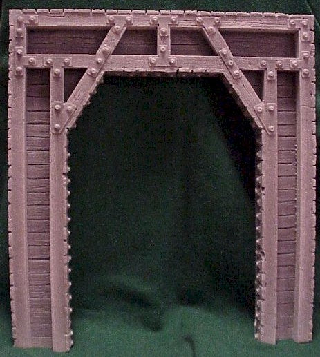 Pre-Size 801 G Tunnel Portal - Timber 11-5/8 x 12-3/4in