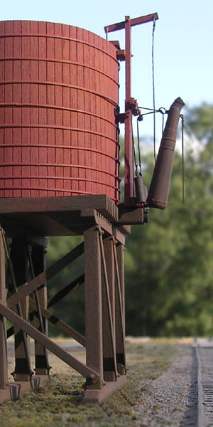 B.T.S. 27489 HOn3 20,000-Gal Open-Top Water Tank McCabe Lumber Rail Facility Kit