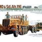 Tamiya 35246 1:35 German 18-Ton Halftrack FAMO & SdAh116 Transporter Model Kit