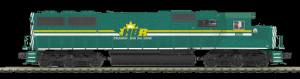 MTH 20-20180-1 Hudson Bay SD50 Diesel Engine w/Proto-Sound 3.0 (Hi-Rail Wheels)