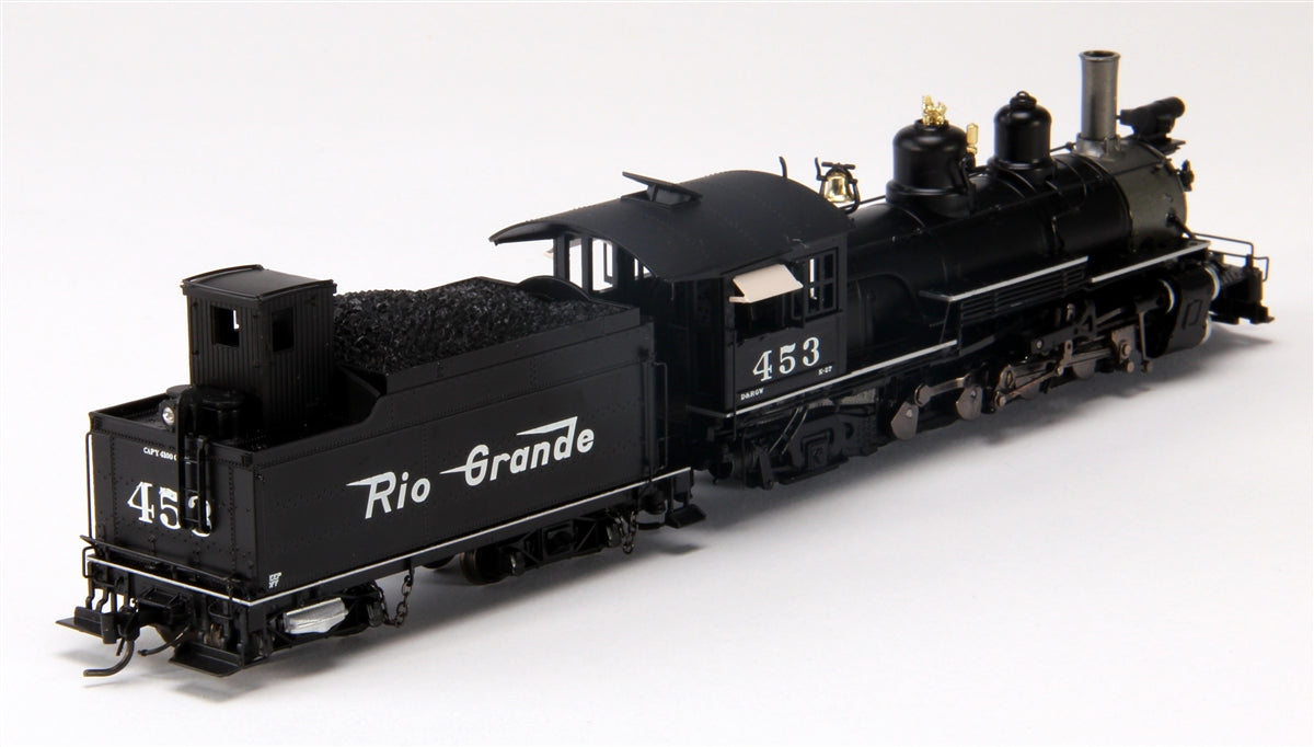 Blackstone Models 310102S HOn3 DRGW K-27 Steam Locomotive w/DCC & Sound #453