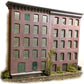 The N Scale Architect 50066 HO Wall Panel System Starter Set Kit - Modern Brick